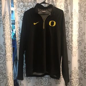 Oregon Ducks Nike Quarter-zip Sweatshirt